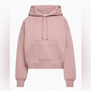 TNA Cozy fleece boyfriend shrunken hoodie